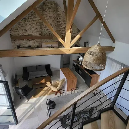 度假居 Longere En Pierre Avec Piscine Chauffee Prinquiau